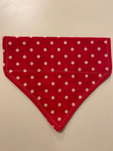 Pink Polka Dot Bandana